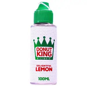 Delightful Lemon by Donut King 100ml Shortfill E-liquid 