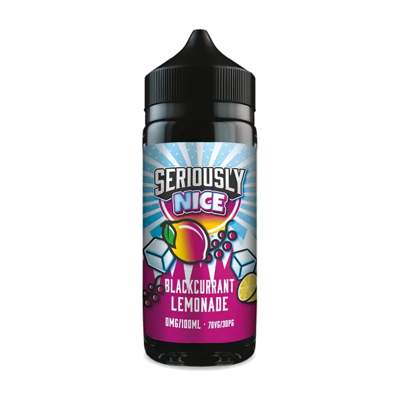 Blackcurrant Lemonade by Seriously Nice 100ml Shortfill E-liquid