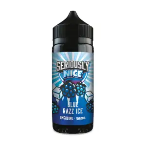 Seriously Nice 100ml Shortfill E-liquid - Blue Razz Ice