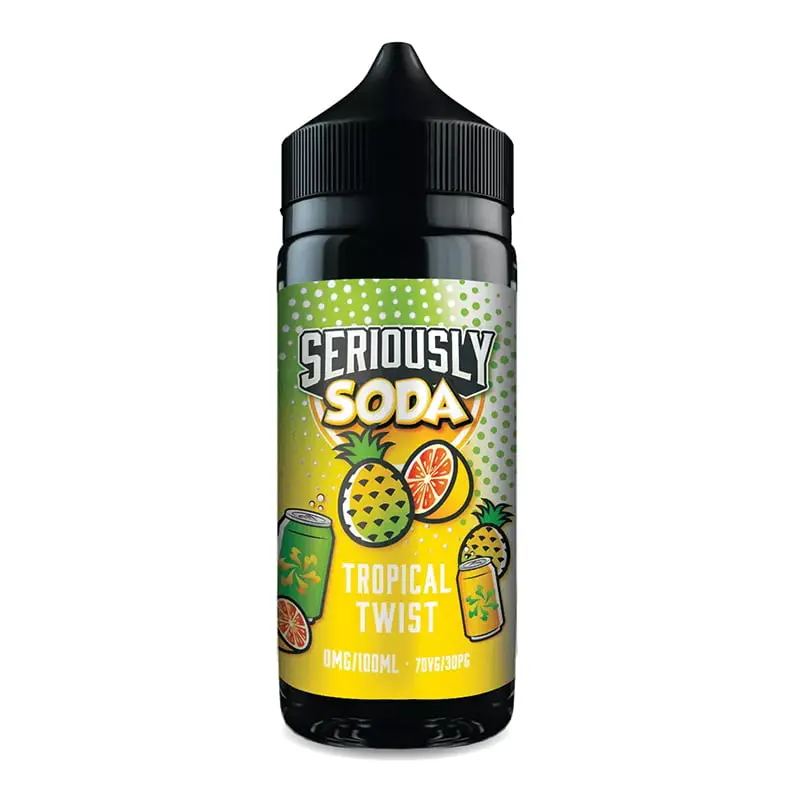 Tropical Twist by Seriously Soda 100ml Shortfill E-liquid 