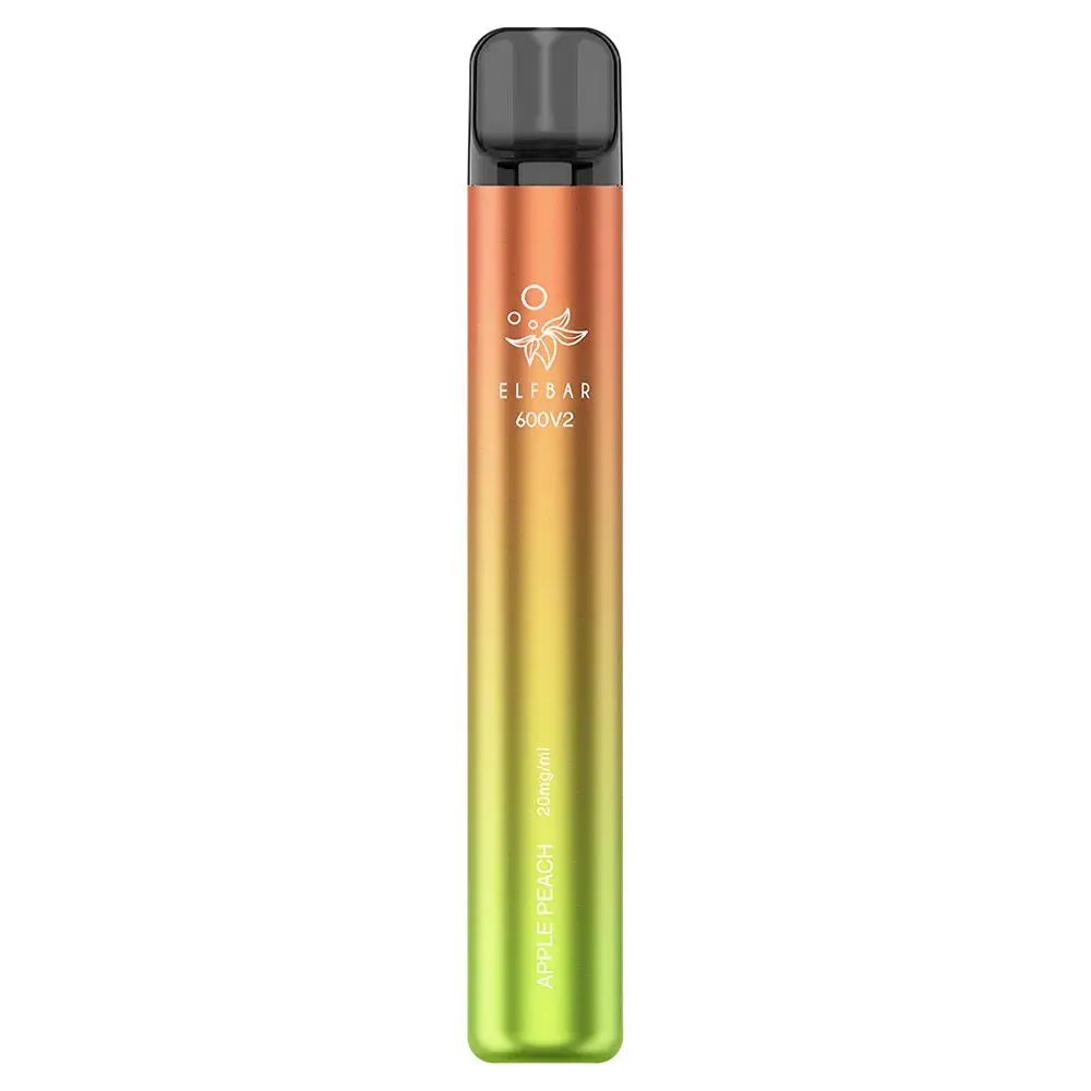 Apple Peach ElfBar V2 600 Disposable Vape (Version 2)