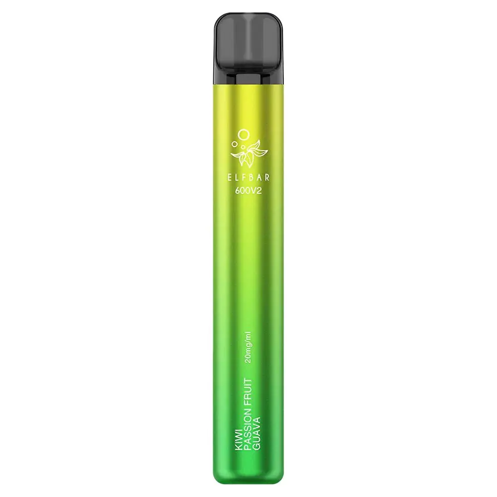 Kiwi Passionfruit Guava by ElfBar V2 600 Disposable Vape (Version 2)