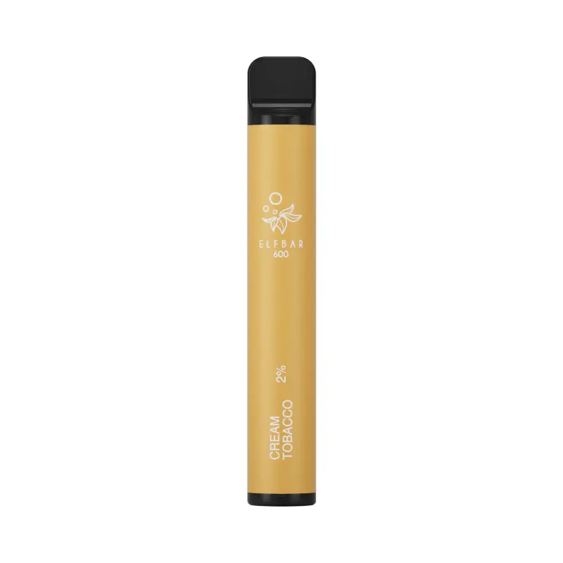 Cream Tobacco Elfbar 600 Disposable Vape