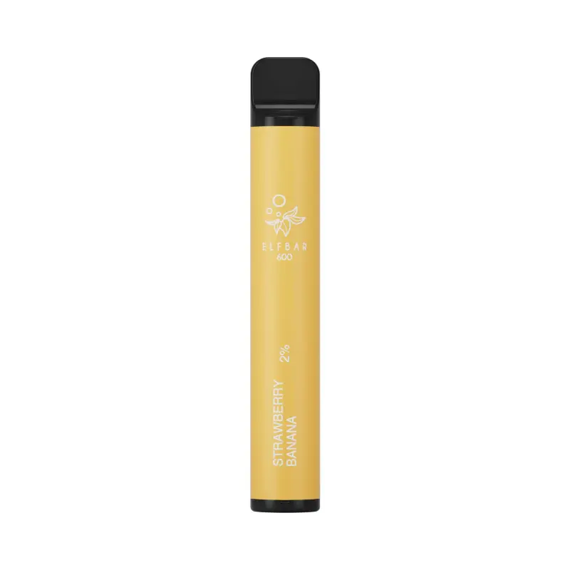 Strawberry Banana Elfbar 600 Disposable Vape