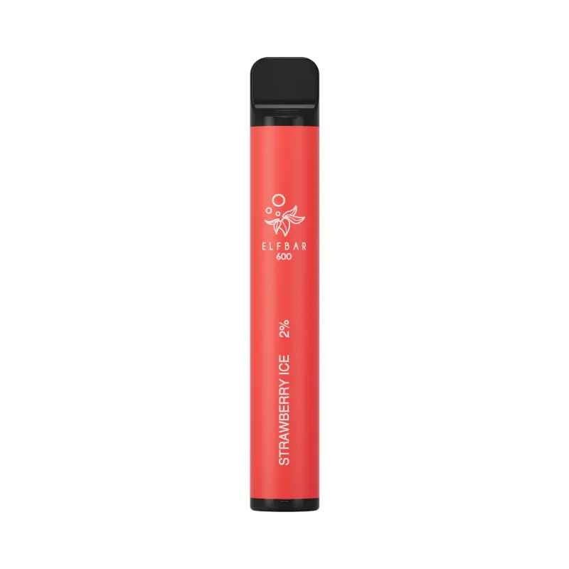 Strawberry Ice Elfbar 600 Disposable Vape