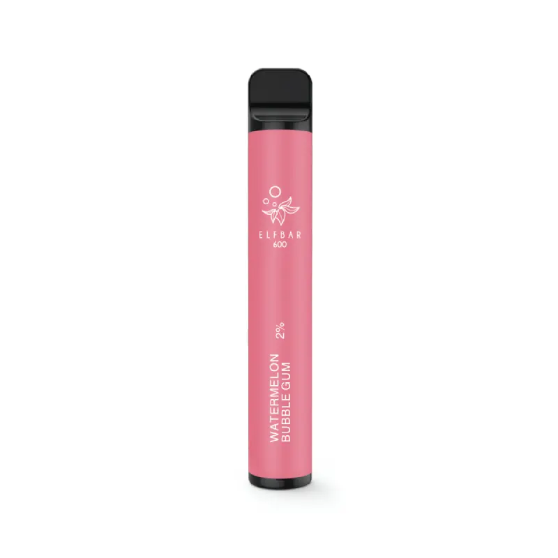 Watermelon Bubblegum Elfbar 600 Disposable Vape