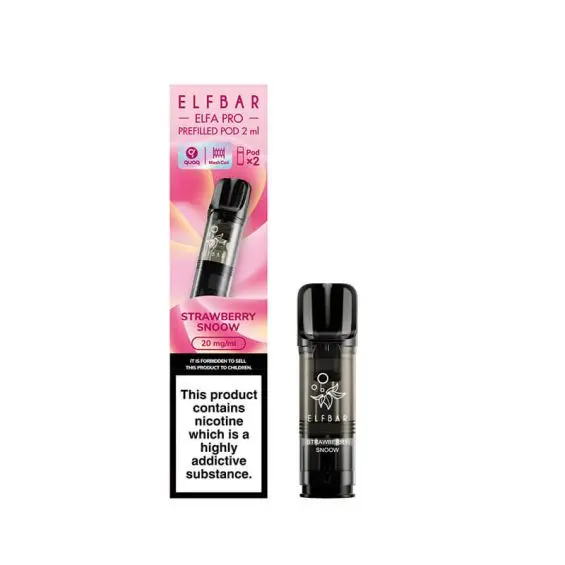 Strawberry Ice Cream by Elfa Pro Prefilled Pods by Elfbar