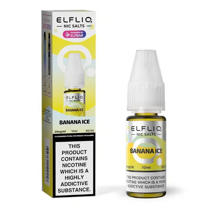 Banana Ice Nic Salt E-Liquid by Elf Bar Elfliq