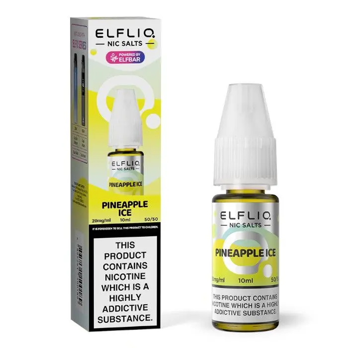 Pineapple Ice Nic Salt E-Liquid by Elf Bar Elfliq