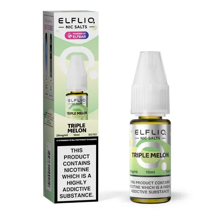 Triple Melon Nic Salt E-Liquid by Elf Bar Elfliq