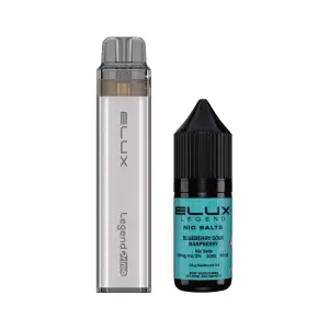 Elux Legend Prime 5000 Disposable Vape Pod Kit | Blueberry Sour Raspberry