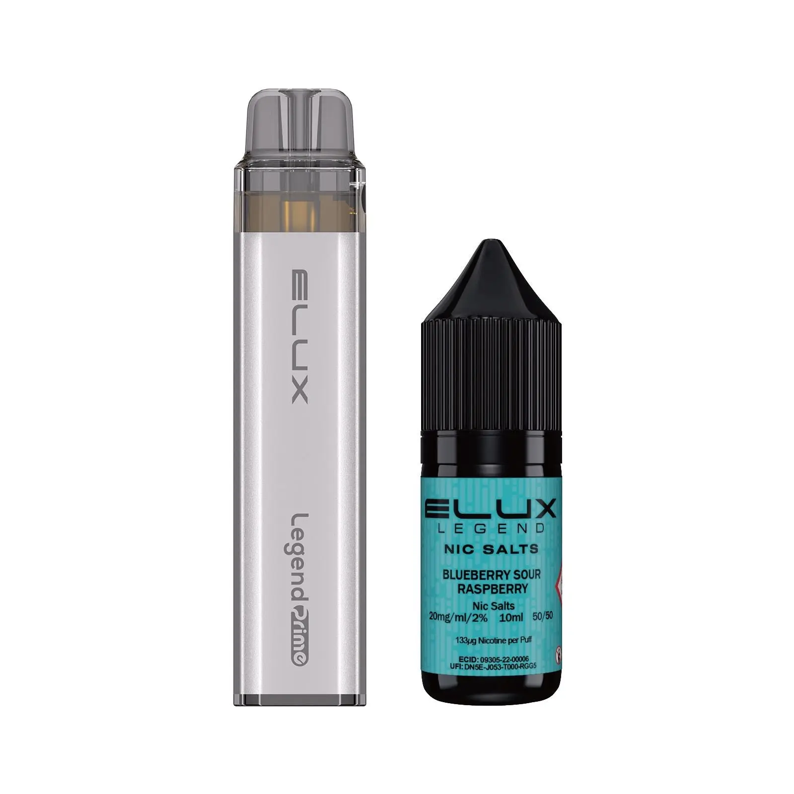 Elux Legend Prime 5000 Disposable Vape Pod Kit | Blueberry Sour Raspberry