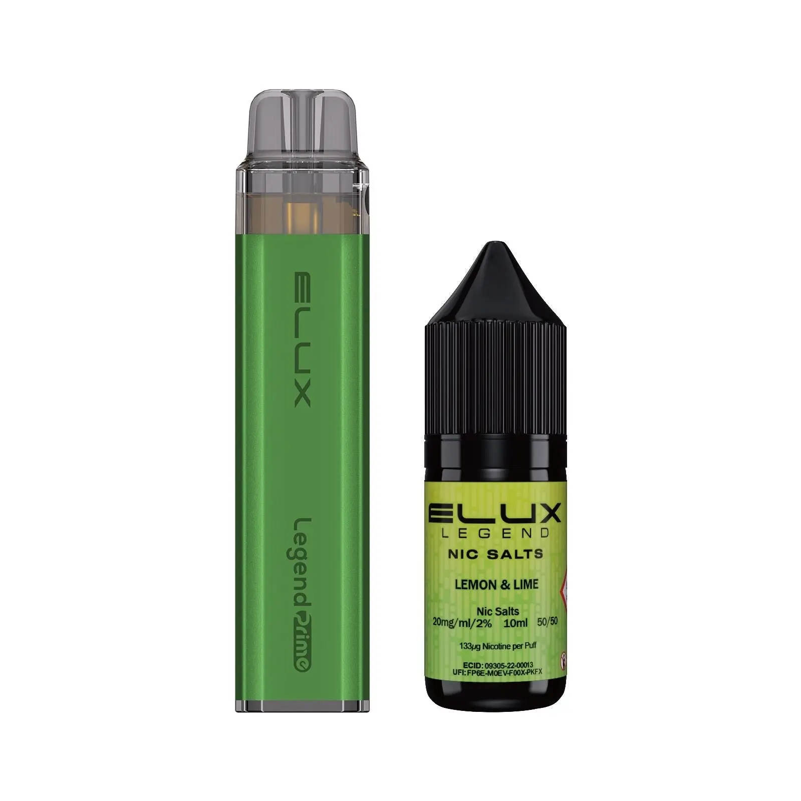 Elux Legend Prime 5000 Disposable Vape Pod Kit | Lemon & Lime