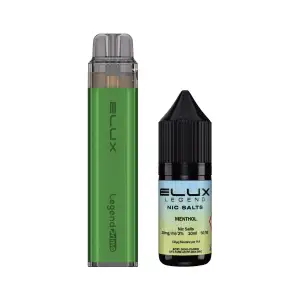 Elux Legend Prime 5000 Disposable Vape Pod Kit | Menthol