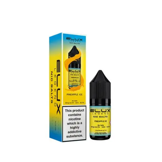 Pineapple Ice by Elux Legend Nic Salt E-Liquid 10ml