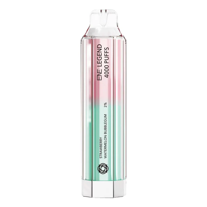 Strawberry Watermelon Bubblegum Elux ENE Legend 4000 Disposable Vape