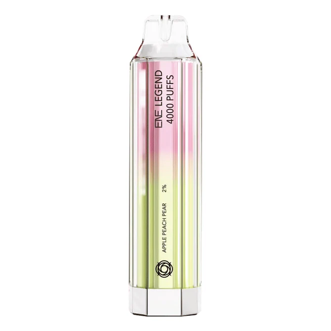 Apple Peach Pear Elux ENE Legend 4000 Disposable Vape 