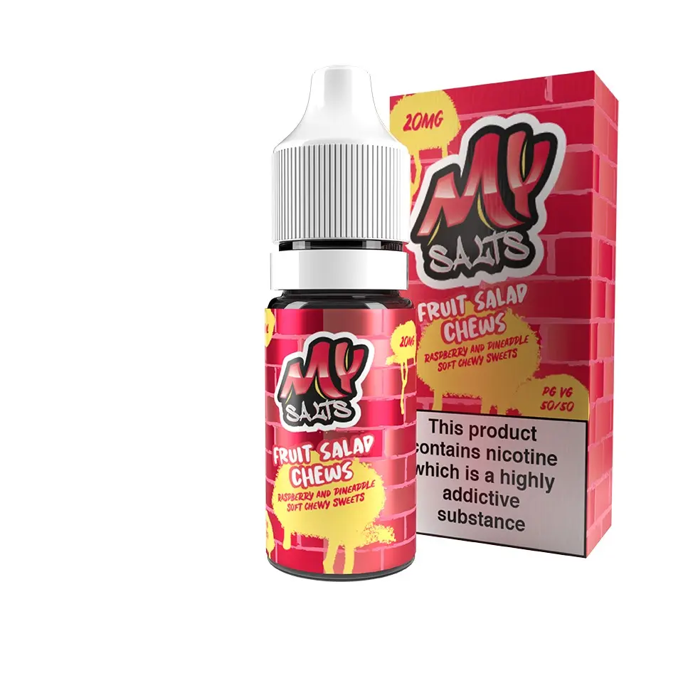 Fruit Salad Chew by My Salts Nic Salt E-Liquid 10ml