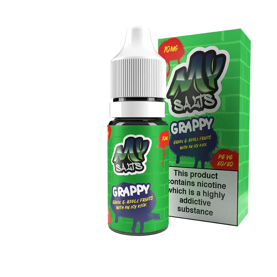 Grappy by My Salts Nic Salt E-Liquid 10ml