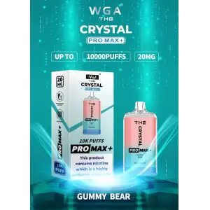 Gummy Bear by WGA Crystal Pro Max Plus 10000 Disposable Vape 