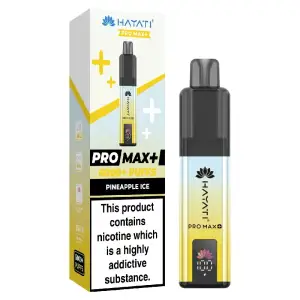 Pineapple Ice Hayati Pro Max Plus 6K Prefilled Pod Vape Kit