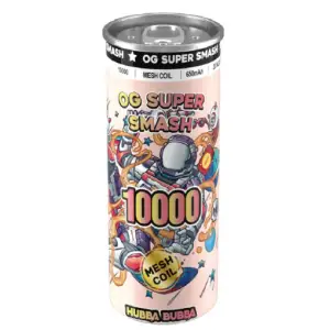 OG Super Smash 10000 Disposable Vapes - Hubba Bubba