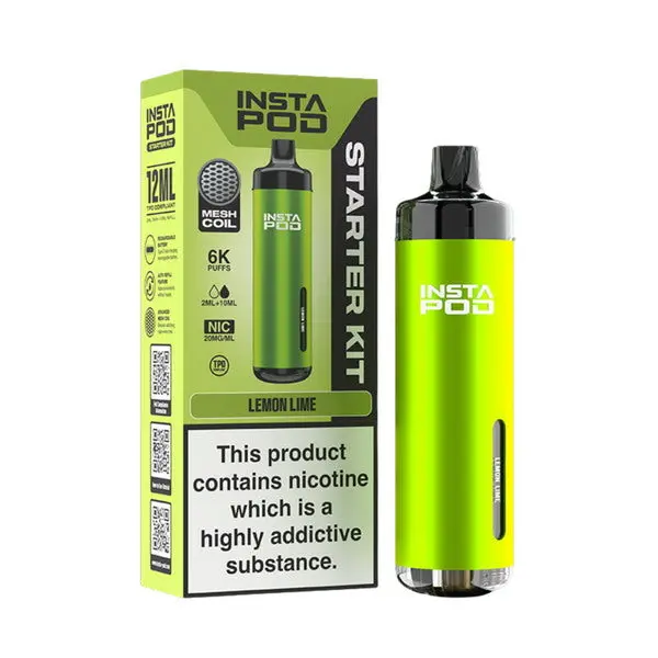 Lemon Lime Instafill Insta Pod Prefilled Vape Kit