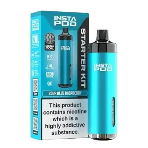 Sour Blue Raspberry Instafill Insta Pod Prefilled Vape Kit