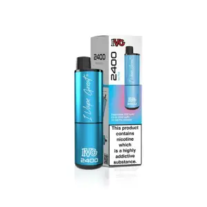 Ice Blue IVG Bar Crystal 2400 Disposable Vape