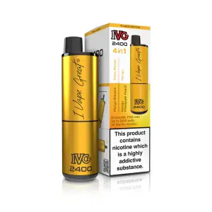 Mango Edition IVG Bar Crystal 2400 Disposable Vape