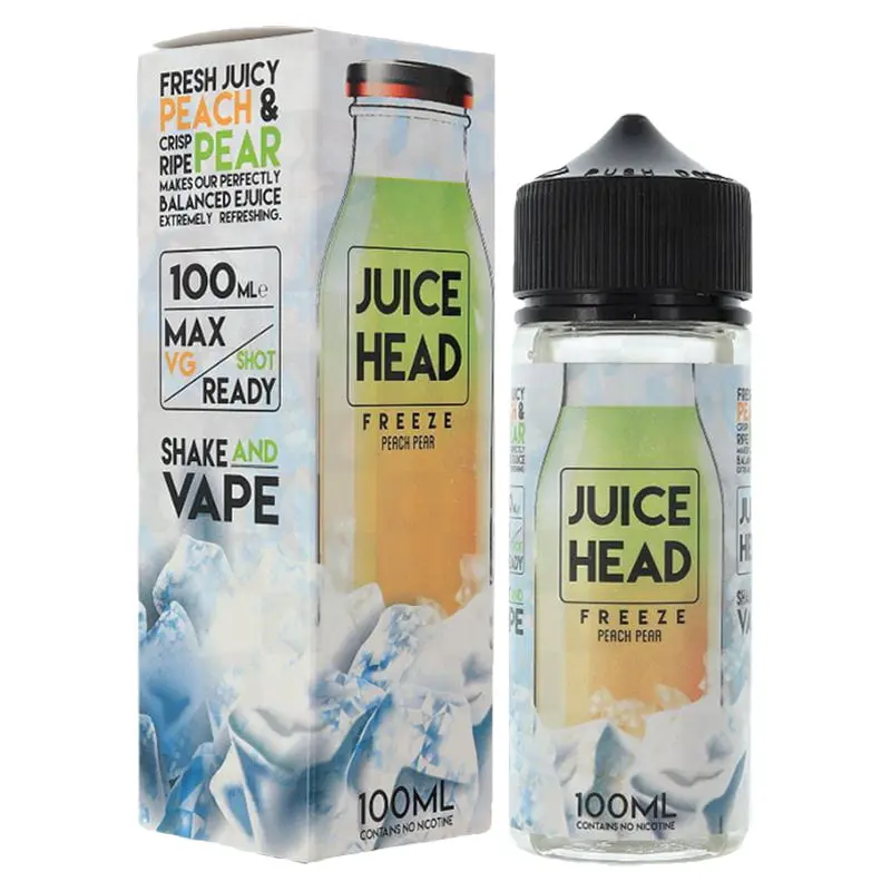 Peach Pear Freeze by Juice Head  100ml Shortfill E-liquids