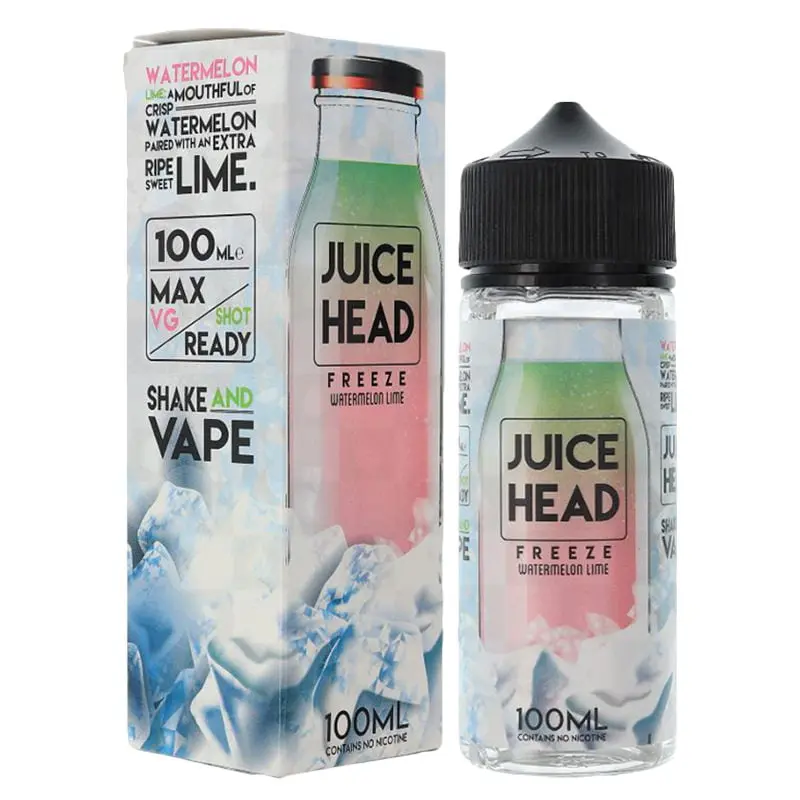 Watermelon Lime Freeze by Juice Head  100ml Shortfill E-liquids