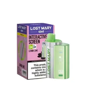 Lemon & Lime Lost Mary 4 in 1 3200 Puffs Disposable Vape Kit 