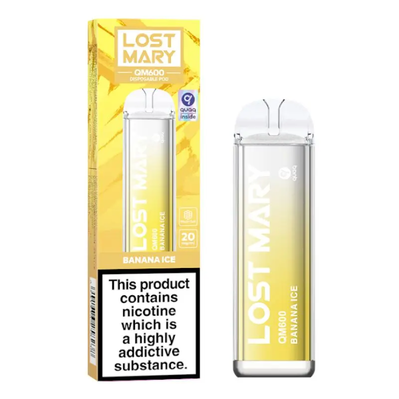 Banana Ice Lost Mary QM600 Disposable Vape