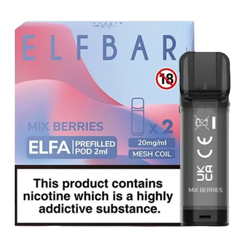 Mix Berries Elfa Pod By Elfbar 