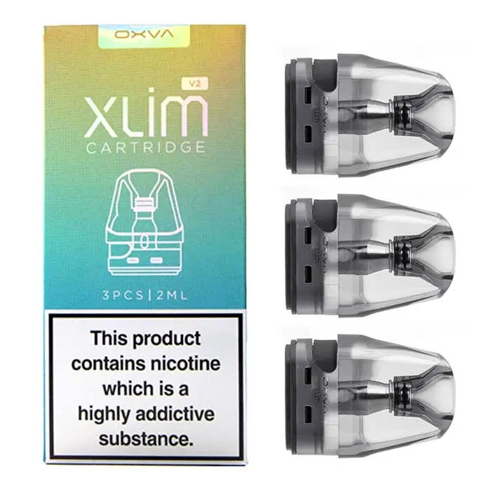 OXVA Xlim V2 Replacement Pod - 0.6 Ohm V2 - Three Pack