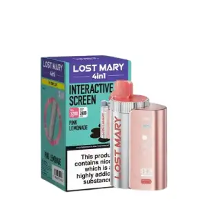 Pink Lemonade Lost Mary 4 in 1 3200 Puffs Disposable Vape Kit 