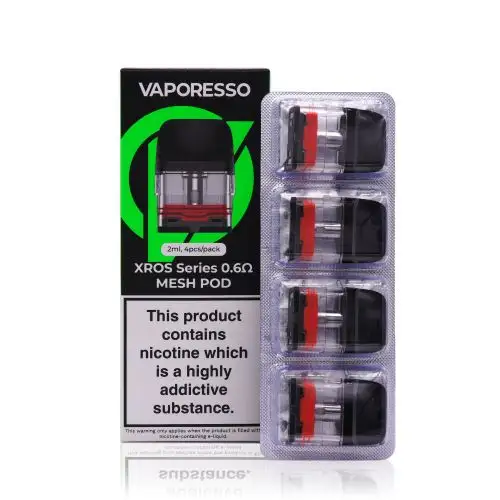 Vaporesso Xros Refillable Replacement Pods | 0.6 ohm Mesh Pod