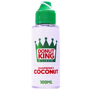 Raspberry Coconut by Donut King 100ml Shortfill E-liquid