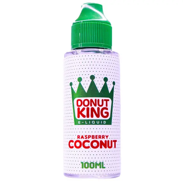 Raspberry Coconut by Donut King 100ml Shortfill E-liquid