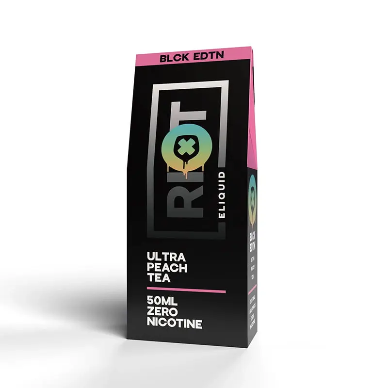 Ultra Peach Tea by Riot Blck Edtn E-Liquid 50ml