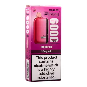 Cherry Ice Sikary S6000 Disposable Vape Kit 