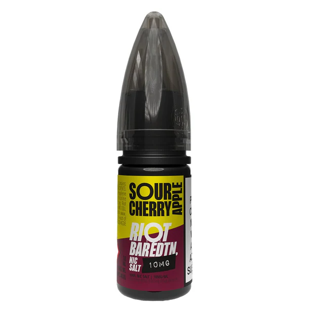 Sour Cherry Apple Bar EDTN By Riot Squad Nic Salt E-Liquid 10ml