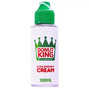 Strawberry Cream by Donut King 100ml Shortfill E-liquid