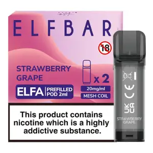 Strawberry Grape Elfa Pod By Elfbar 