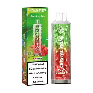 Strawberry Kiwi by Crystal Prime 7000 Disposable Vape