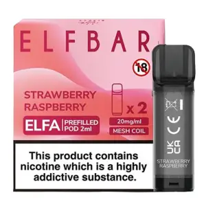 Strawberry Raspberry Elfa Pod By Elfbar 