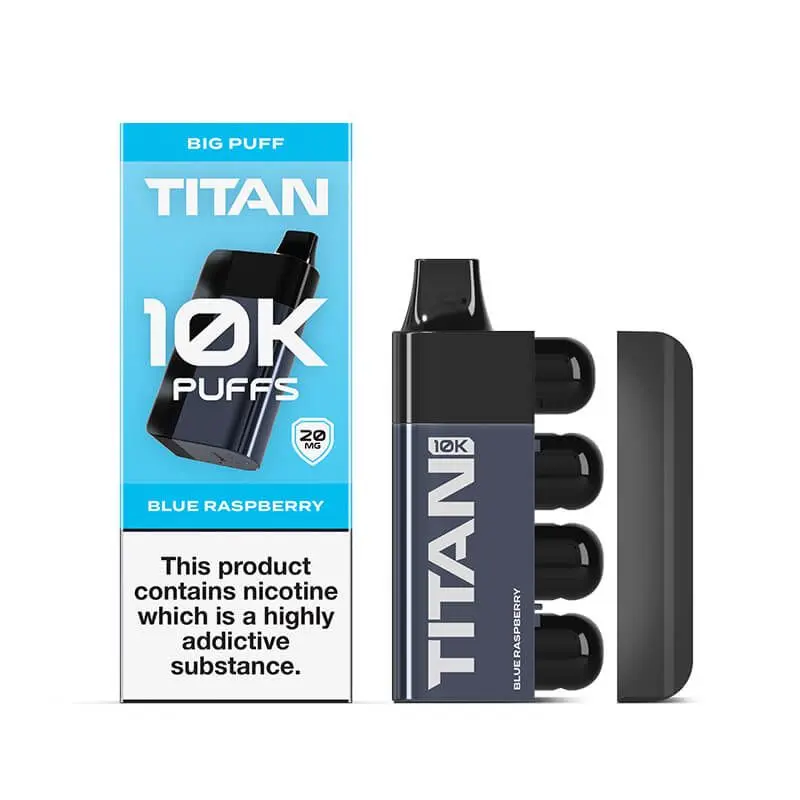 Blue Raspberry Blue Raspberry Titan 10K Disposable Vape 20mg