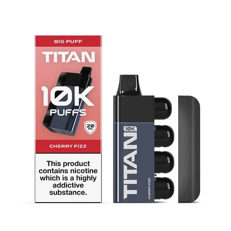 Cherry Fizz Titan 10K Disposable Vape 20mg