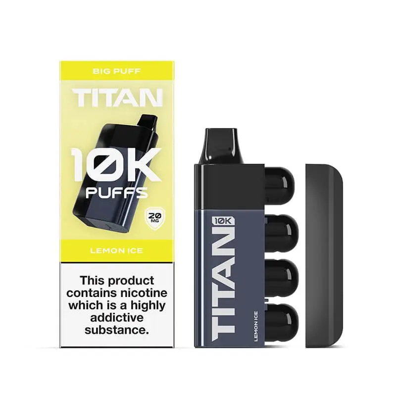 Lemon Ice Titan 10K Disposable Vape 20mg